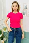 153945 Kisa Kol Kaskorse Crop Tshirt